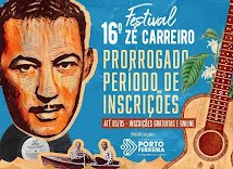16º Festival de Música Raiz e Sertaneja Zé Carreiro de Porto Ferreira: inscrições prorrogadas até 05