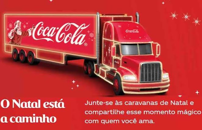 Caravana Iluminada de Natal da Coca Cola 2022 tem Porto Ferreira