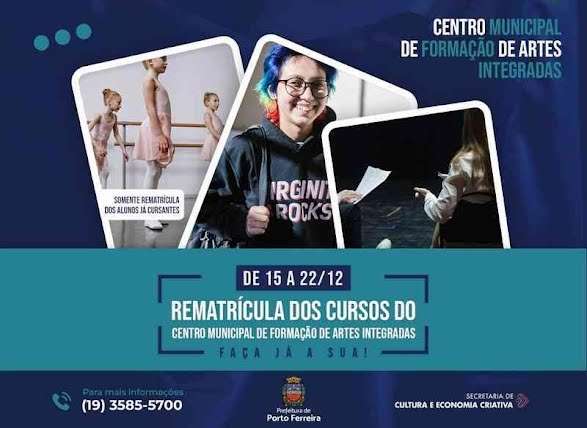 Cultura De Porto Ferreira Abre Rematr Cula Para Alunos Que Cursaram