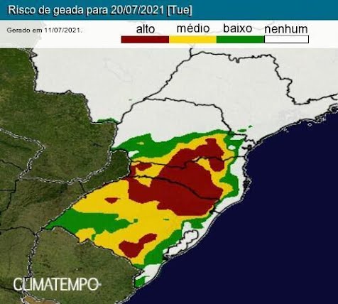 Climatempo Nova Onda De Frio Vai Provocar Frio Intenso E Geada No