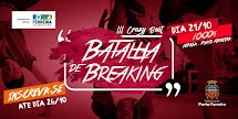 Inscrições para a III Crazy Beat – Batalha de Breaking vão até a próxima quinta-feira