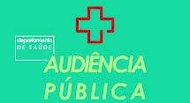 Audiência pública da prestação de contas do Departamento de Saúde acontece no dia 9 de março