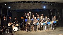 Apresentação da Big Band na terceira noite da 3ª Semana Cultural "André Ruiz"