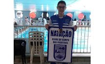 Nadador do Clube de Campo conquista ótimos resultados em torneio da FAP
