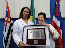Entrega da Medalha de Mérito 29 de Julho a Sra. Maria Aparecida Fornazo Rosini
