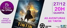 Cinema no Bairro apresenta "As aventuras de Tintin" na Praça Central