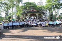 Dengue: alunos fazem passeata no Centro e Ecoponto encaminha pneus