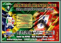 APAE de Porto Ferreira promoverá Jantar Dançante com o tema "Uma Noite Portuguesa"