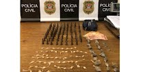 Policia Civil de Porto Ferreira apreendeu um menor infrator na prática de tráfico de droga