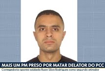 Corregedoria da Polícia Militar de SP prende mais um soldado suspeito de matar delator do PCC