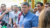 Tarcísio de Freitas, governador de SP,  diz que quer "cortar cabeças" de policiais corruptos