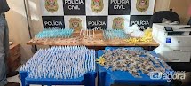 Policiais Civis de Porto Ferreira realizaram ações para coibir o tráfico de drogas na cidade.
