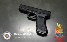 Polícia Militar de Porto Ferreira apreende menores com simulacro de arma de fogo