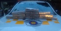 Polícia Militar Rodoviária apreende cerca de 10 kg de maconha  em um Ônibus de Turismo no Km 208