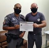 Polícia Militar de Porto Ferreira parabeniza o PM Alexandro Roberto Divino pela Promoção