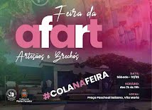 Feira da Afart de Porto Ferreira, com artesãos e brechós, ocorre neste sábado (10/05) das 7h às 15h