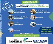 SEST SENAT Porto Ferreira oferece mais de 550 vagas em cursos profissionalizantes Gratuitos e 