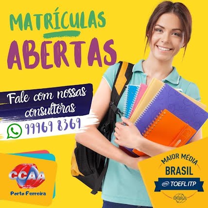 CCAA Serra - Insista, persista, mas nunca desista de tentar. Venha estudar  Inglês e Espanhol com a gente, e de um up no seu currículo! Aproveite nossa  promoção de 50% para alunos